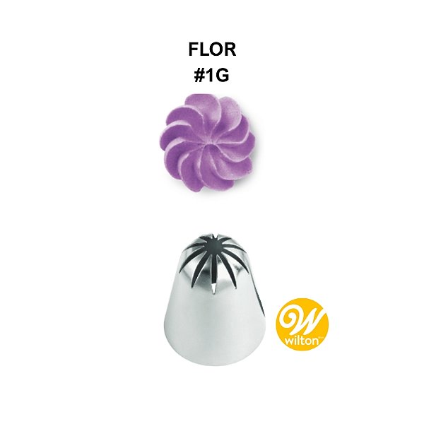 BICO PARA CONFEITAR GRANDE - FLOR #1G - WILTON