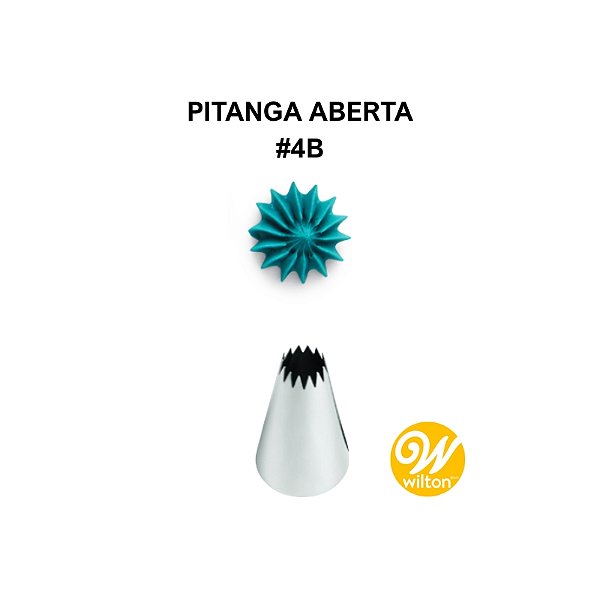 BICO PARA CONFEITAR GRANDE - PITANGA ABERTA #4B - WILTON