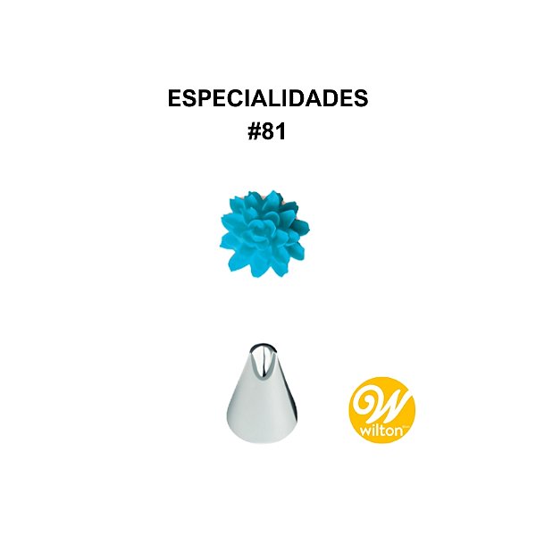 BICO PARA CONFEITAR PEQUENO - ESPECIALIDADES #81 - WILTON