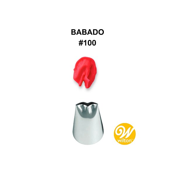BICO PARA CONFEITAR PEQUENO - BABADO #100 - WILTON