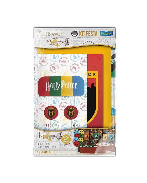 KIT FESTA - HARRY POTTER C/62 PEÇAS - FESTCOLOR