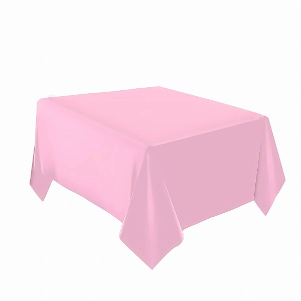 TOALHA DE MESA DE PAPEL ROSA 2,20M X 1,20M - REGINA FESTAS