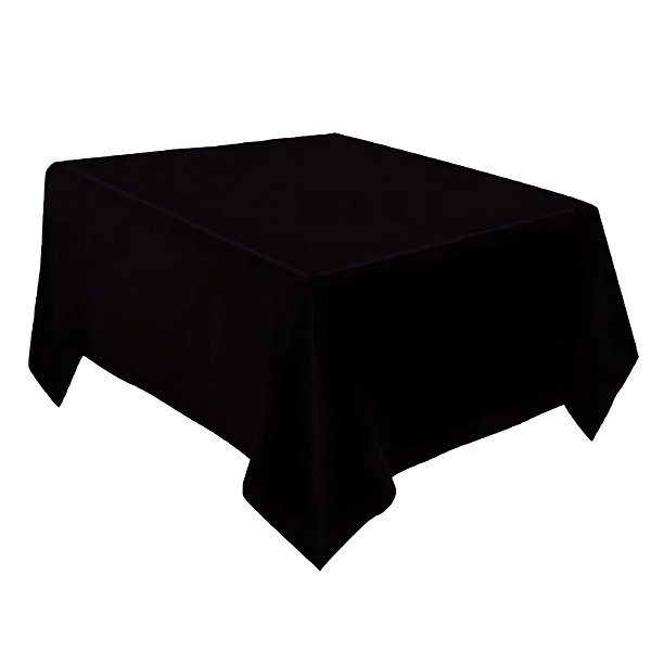 TOALHA DE MESA DE PAPEL PRETA 2,20M X 1,20M - REGINA FESTAS