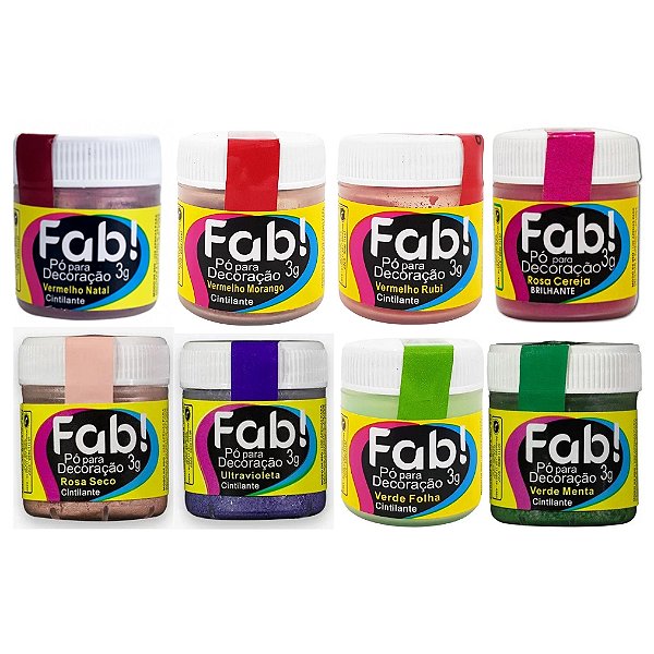 PÓ PARA DECORAÇAO 3g - FAB