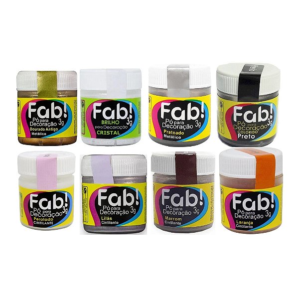 PÓ PARA DECORAÇÃO 3g - FAB