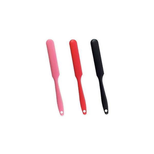 ESPATULA DE CONFEITEIRO MINI DE SILICONE DUPLO C/1UN - OIKOS