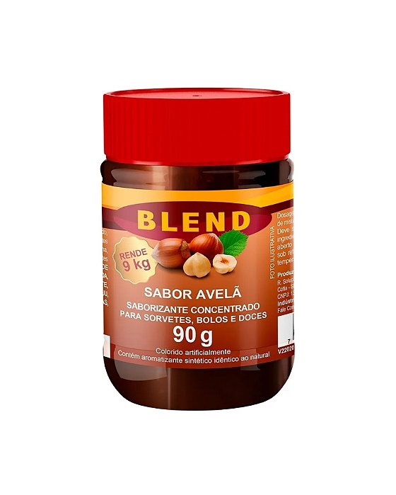 PASTA SABORIZANTE CONCENTRADA 90g AVELÃ - BLEND