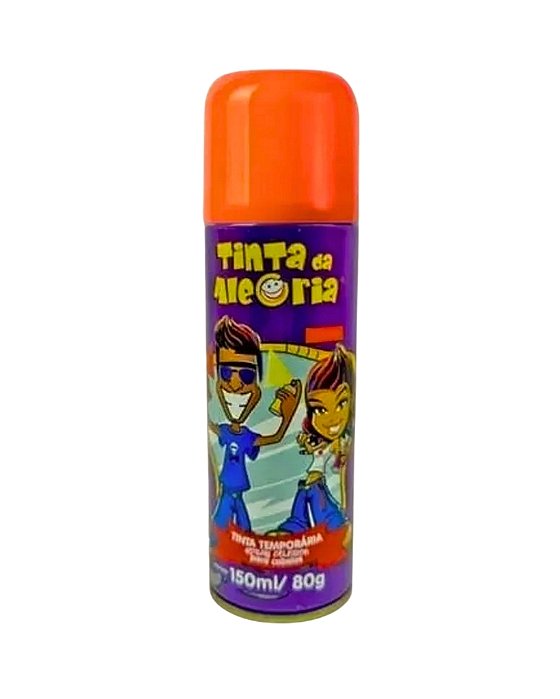 TINTA DA ALEGRIA PARA CABELO LARANJA - CABELO MALUCO - DIA DAS CRIANÇAS
