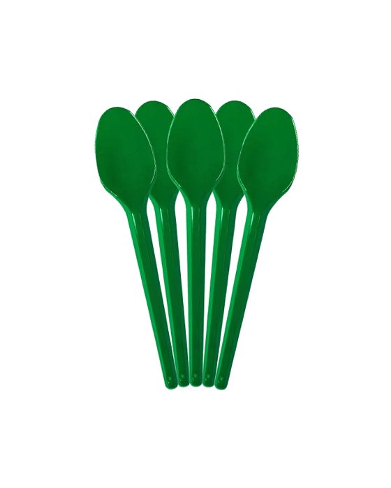 COLHER DESCARTÁVEL C/50UN VERDE - BELLO FESTAS