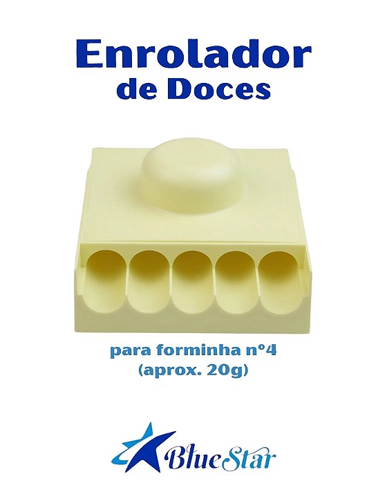 ENROLADOR DE DOCES AMARELO 20g - BLUESTAR