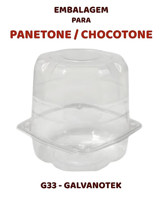 EMBALAGEM G33 PANETONE - GALVANOTEK (NATAL)