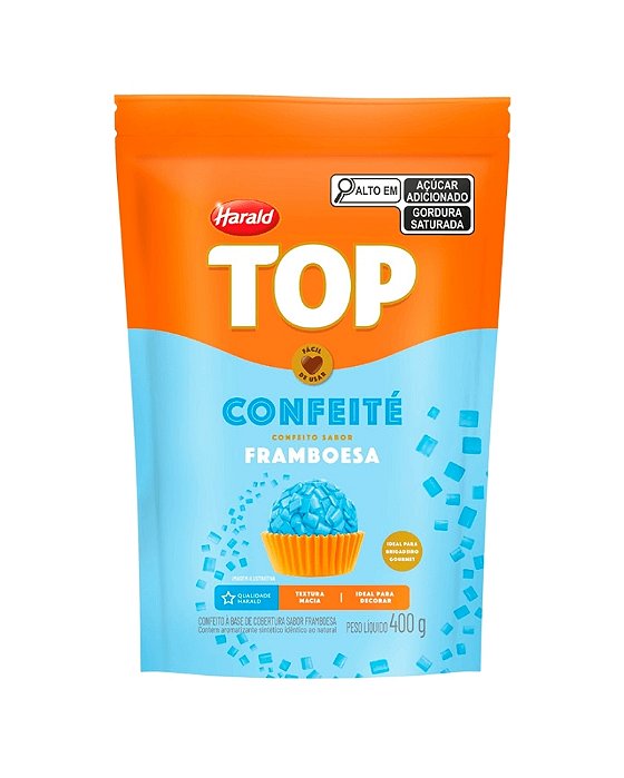 TOP CONFEITE FRAMBOESA 400G - HARALD