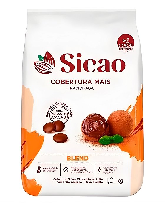 COBERTURA FRACIONADA SABOR BLEND 1,01kg - SICAO