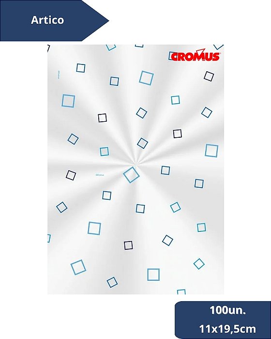 SACO TRANSPARENTE 11X19,5cm ARTICO C/100un - CROMUS