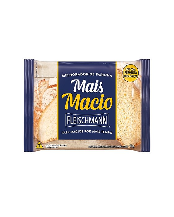 MELHORADOR DE FARINHA MAIS MACIO 10g - FLEISCHMANN (NATAL)