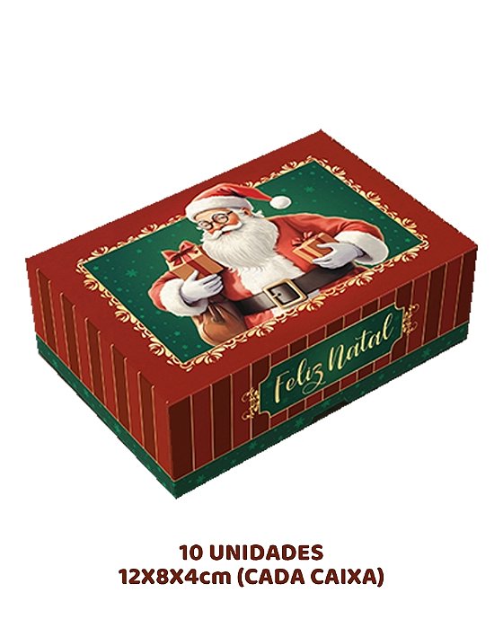 CAIXA PRACTICE 6 DOCES C/10UN - NOEL - IDEIA (NATAL)