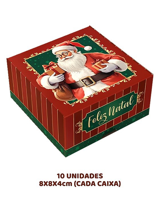 CAIXA PRACTICE 4 DOCES C/10UN - NOEL - IDEIA (NATAL)