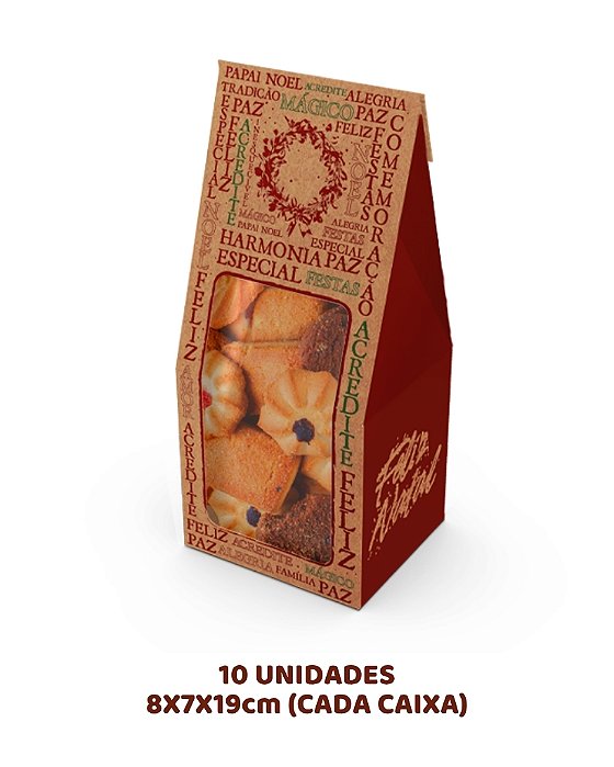 SACO PRACTICE COM VISOR P C/10UN - NATAL ESSÊNCIA - IDEIA (NATAL)