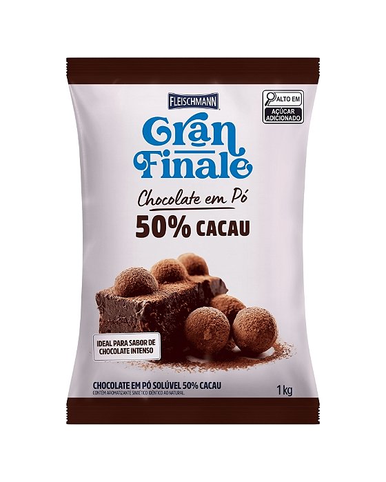 CHOCOLATE EM PÓ 50% CACAU 1kg - GRAN FINALE