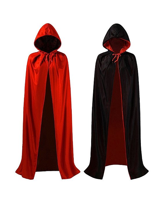 CAPA DUPLA COM CAPUZ 120cm - HALLOWEEN