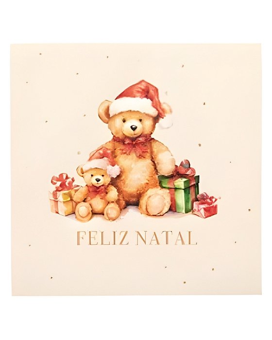 GUARDANAPO URSO - CROMUS (NATAL)