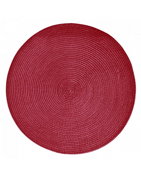 SOUSPLAT REDONDO VERMELHO (NATAL)