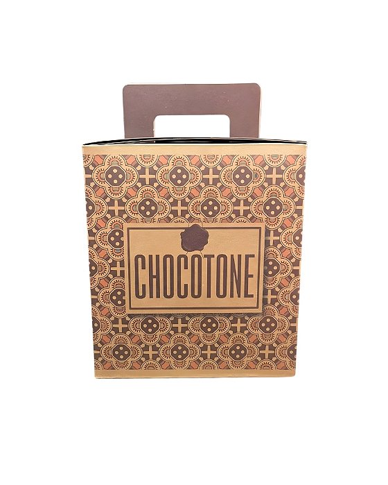 CAIXA DECORADA C/10UN CHOCOTONE 500g - DECORA DOCES (NATAL) (HOJE)