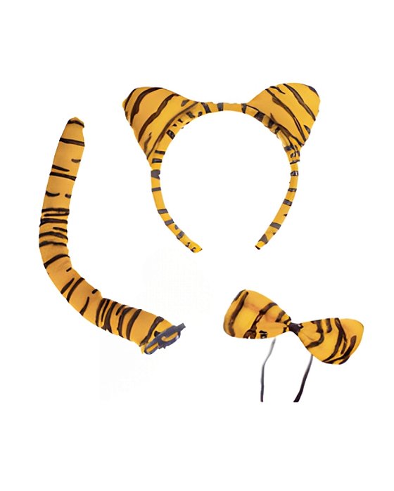 KIT C/3PÇS TIGRE - CARNAVAL