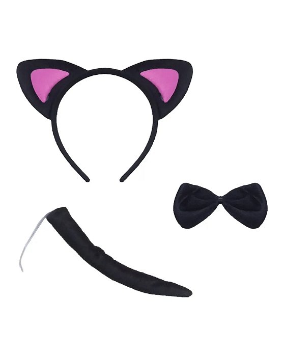 KIT C/3PÇS GATO - CARNAVAL