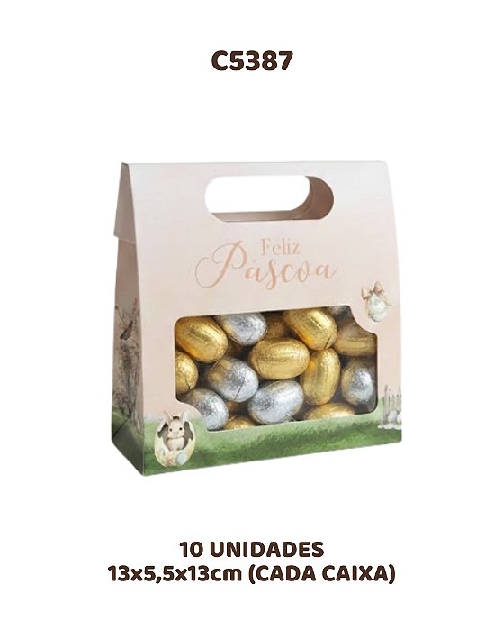 SACO COM ALÇA E VISOR PRACTICE C/10UN - C5387 - IDEIA (PÁSCOA)