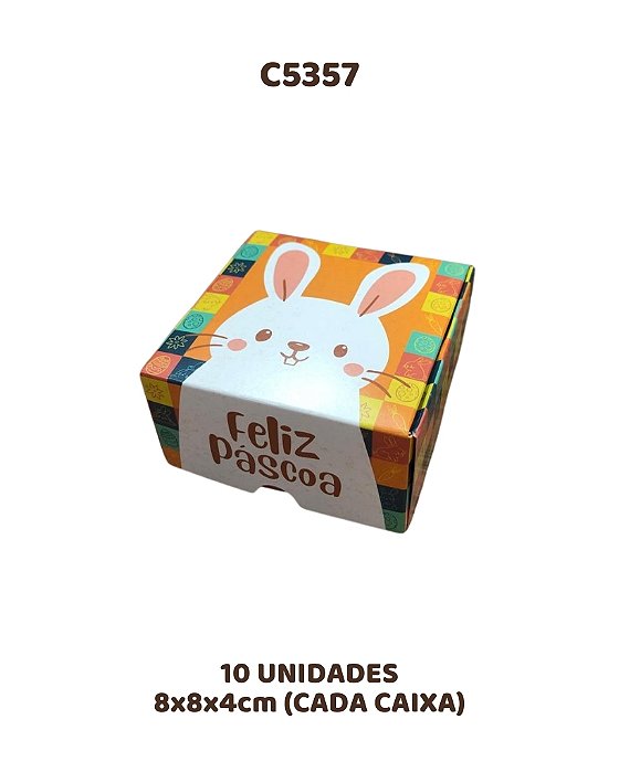CAIXA 4 DOCES PRACTICE C/10UN - C5357 - IDEIA (PÁSCOA)