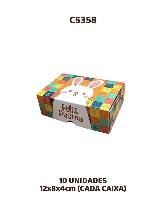 CAIXA 6 DOCES PRACTICE C/10UN - C5358 - IDEIA (PÁSCOA)