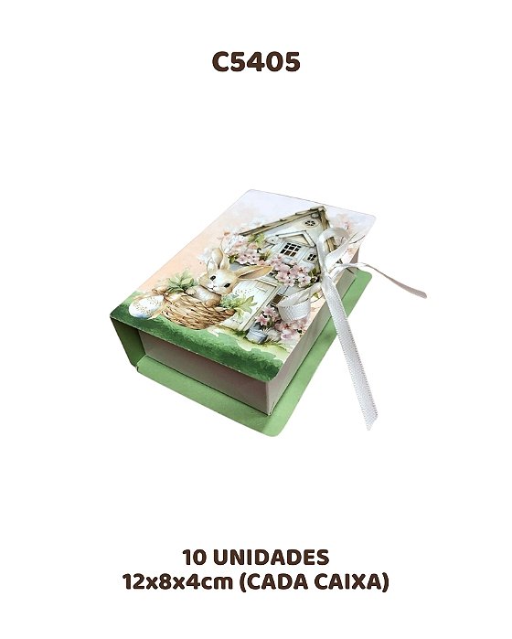CAIXA 6 DOCES LIVRO C/10UN - C5405 - IDEIA (PÁSCOA)
