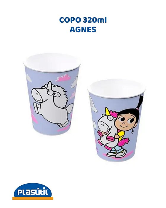 COPO PARA COLORIR 320ml AGNES - PLASÚTIL