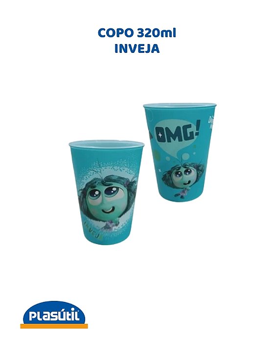 COPO 320ml INVEJA - PLASÚTIL