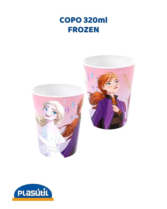 COPO 320ml FROZEN - PLASÚTIL