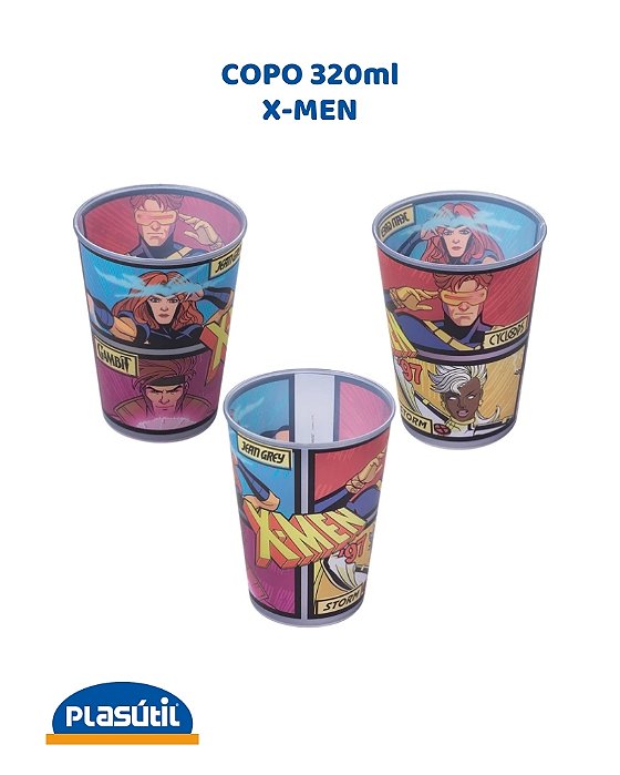 COPO 320ml X-MEN - PLASÚTIL