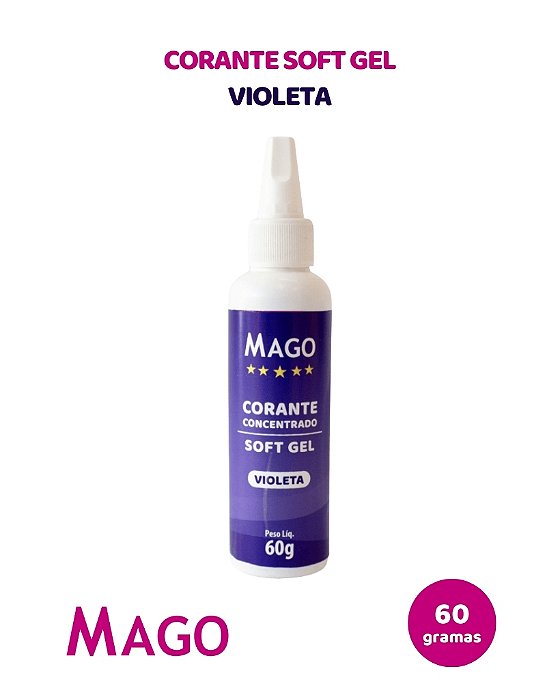 CORANTE SOFT GEL 60g VIOLETA - MAGO