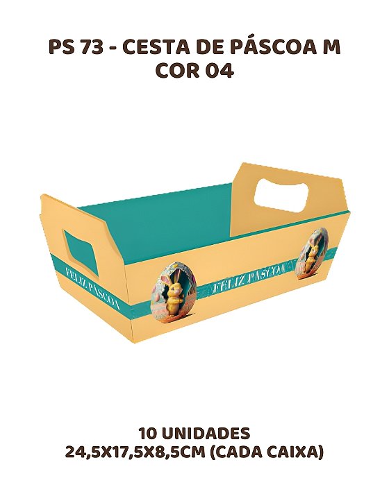 CESTA DE PÁSCOA M C/10UN PS73 COR 04 - MF (PÁSCOA)