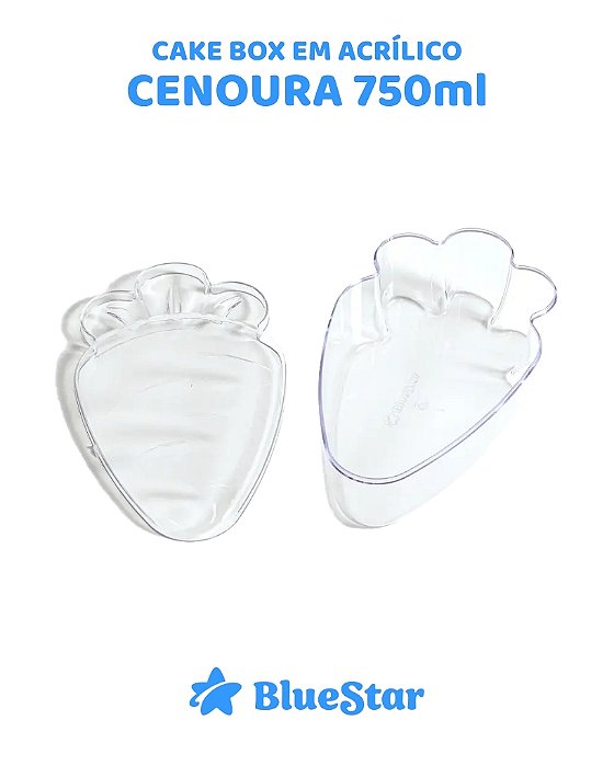 CAKE BOX CENOURA 750ml - BLUESTAR (PÁSCOA)