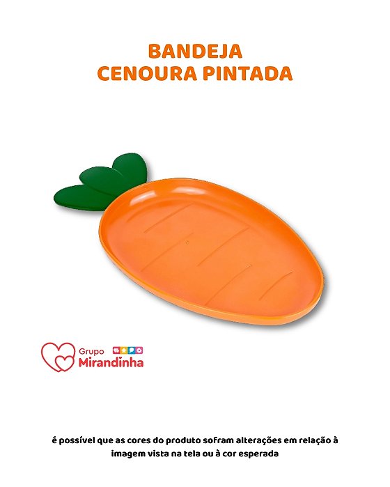 BANDEJA CENOURA PINTADA - MIRANDINHA