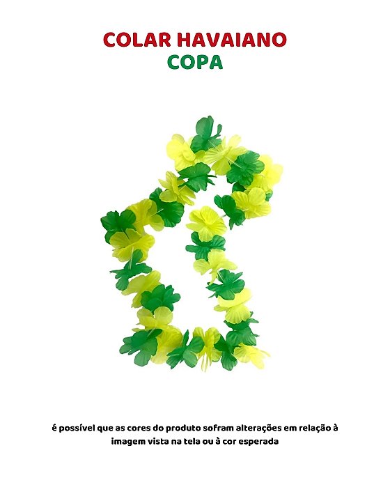 COLAR COPA C/12UN - REAL SEDA (COPA DO MUNDO)