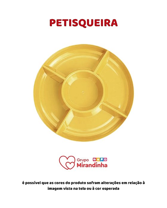 PETISQUEIRA AMARELO CANÁRIO - MIRANDINHA (COPA DO MUNDO)