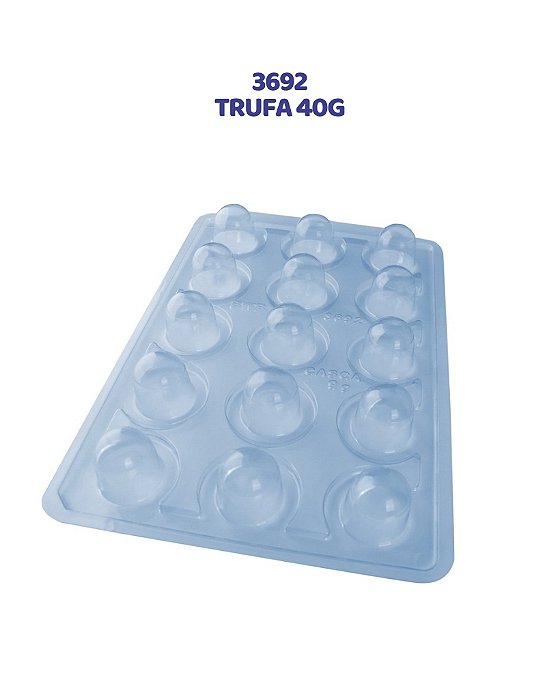 FORMA DE ACETATO 3 PARTES - TRUFA 40g (3692)