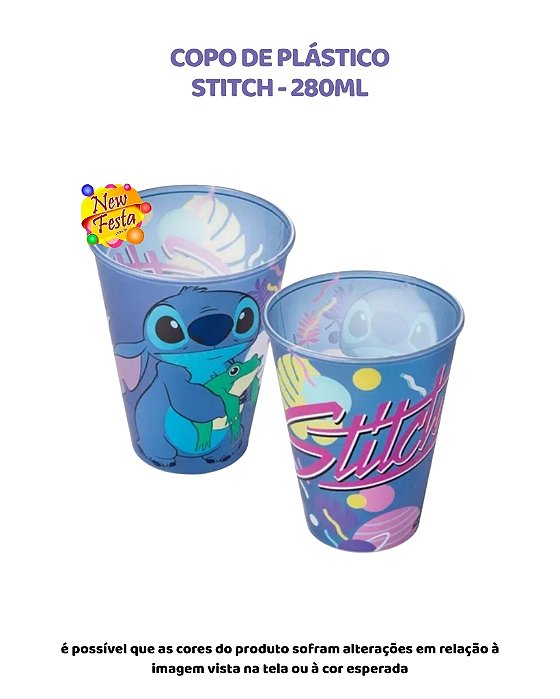 COPO PLÁSTICO STITCH - SAPO