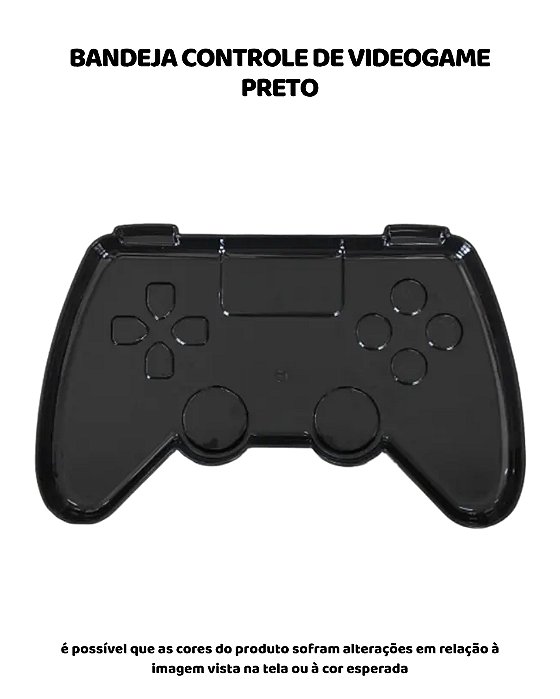 BANDEJA CONTROLE PRETA - JOYSTICK