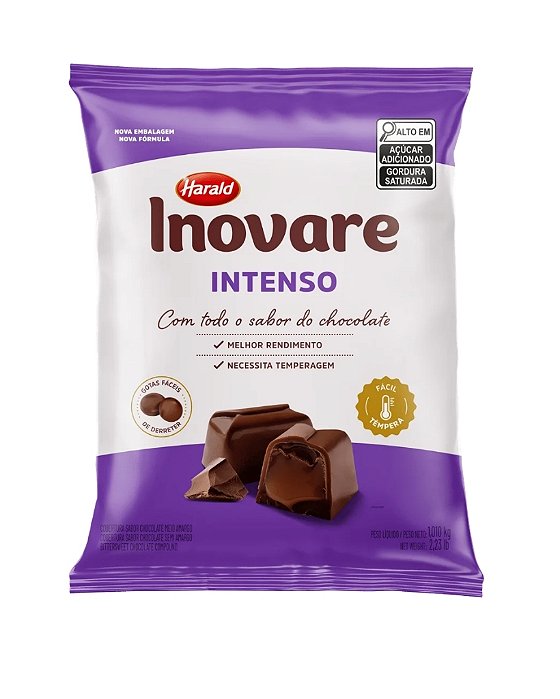 CHOCOLATE INOVARE GOTAS 1,01kg INTENSO