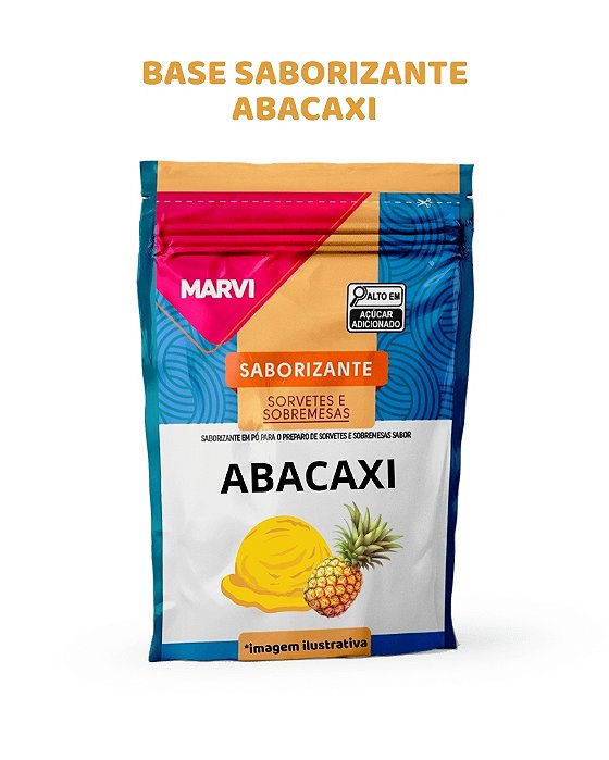 BASE SABORIZANTE 100g - ABACAXI