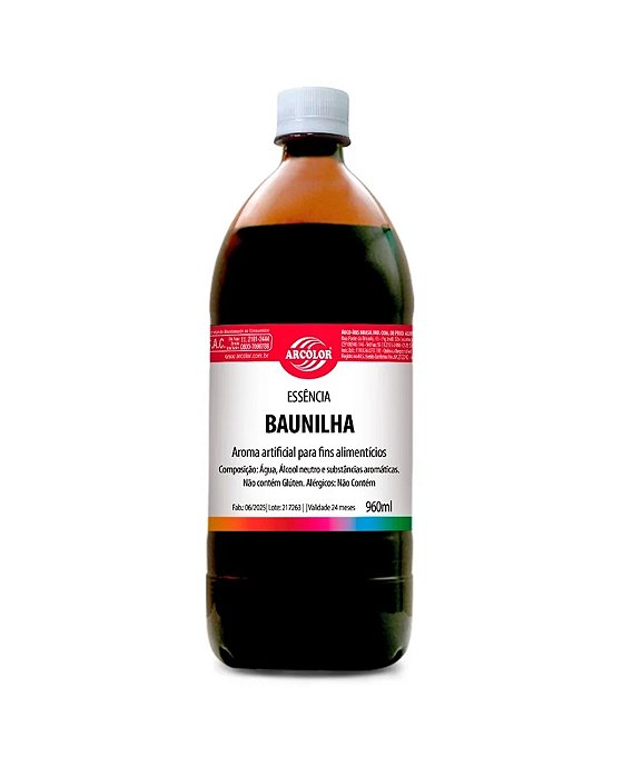 ESSÊNCIA DE BAUNILHA 960ml