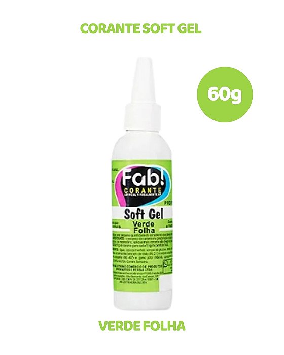 CORANTE SOFTGEL 60g - VERDE FOLHA